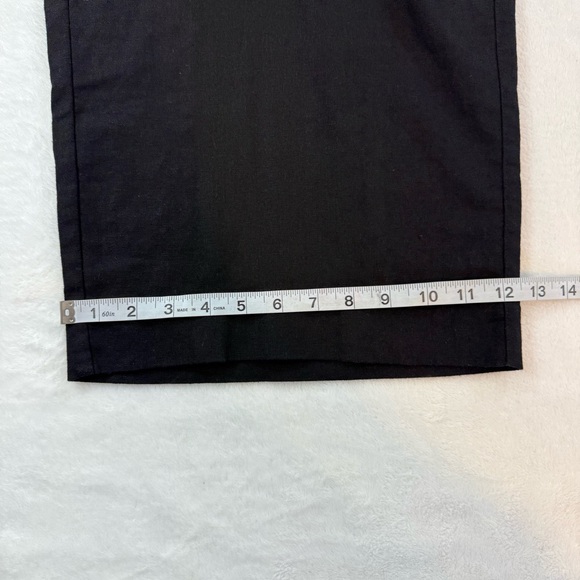 NWT Old Navy Women’s 2X Black High Rise Wide Leg Linen Blend Pants - Picture 14 of 14